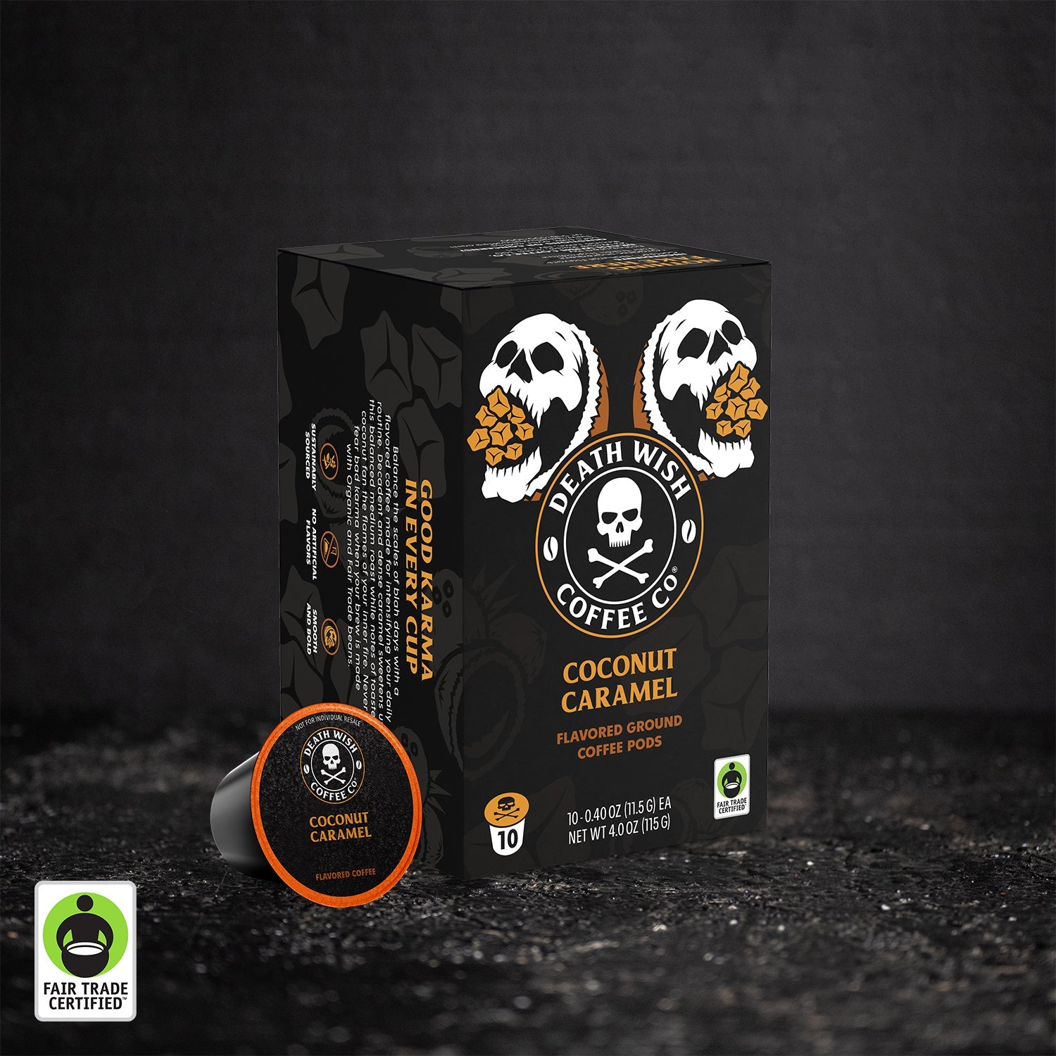 Coconut Caramel Single-Serve Pods